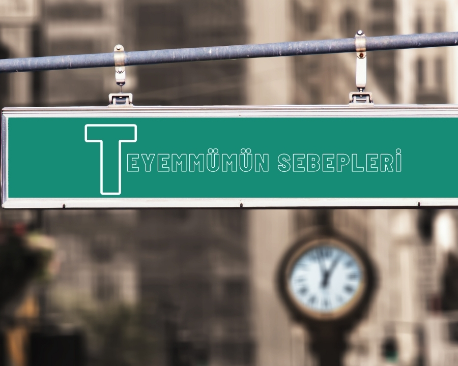 Teyemmumun Sebepleri