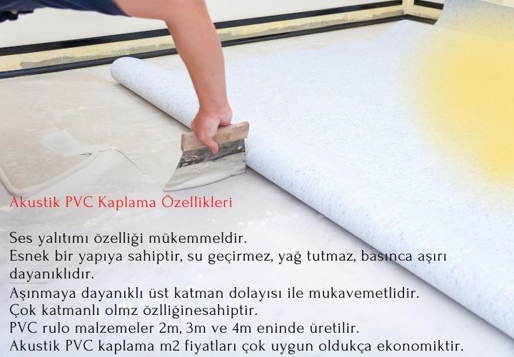 Akustik PVC Kaplama Özellikleri