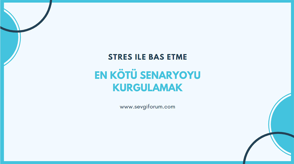 En Kötü Senaryoyu Kurgulamak