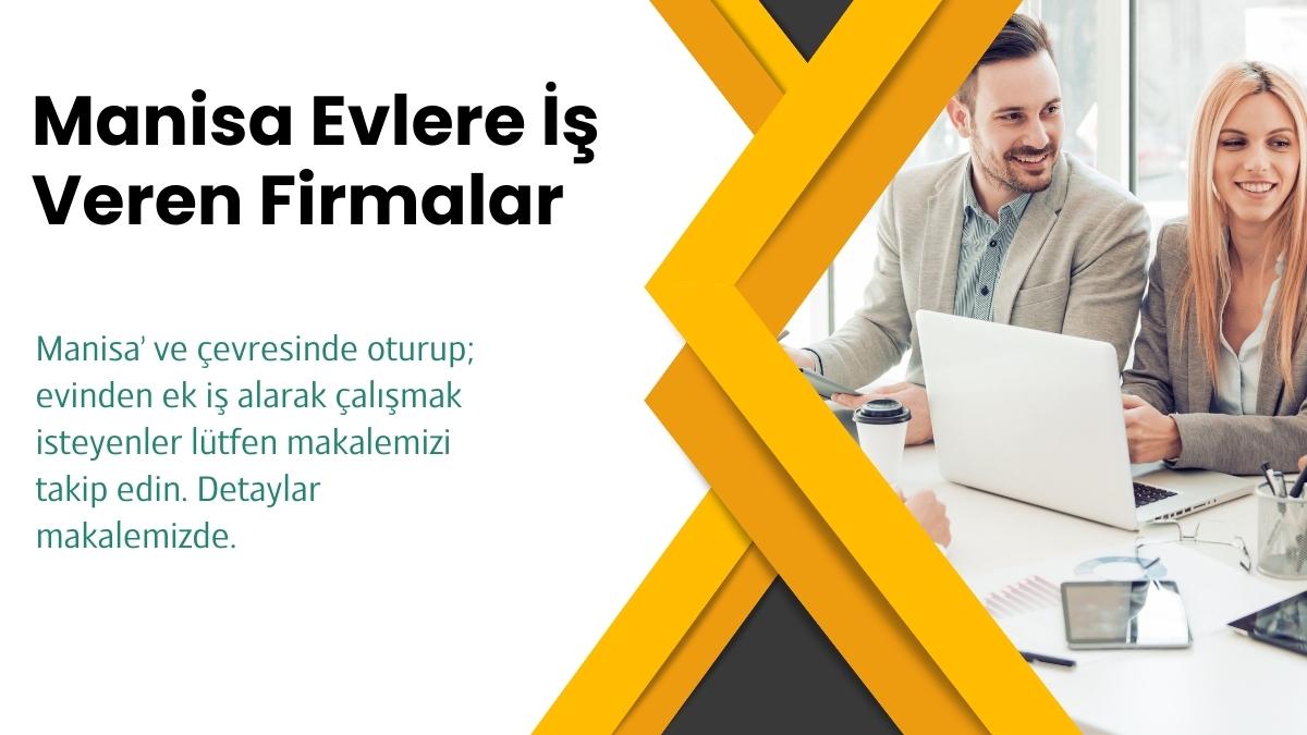 Manisa Evlere Paketleme İşi Veren Firmalar
