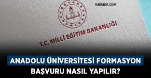 ANADOLU Üniversitesi Pedagojik Formasyon Ücretleri