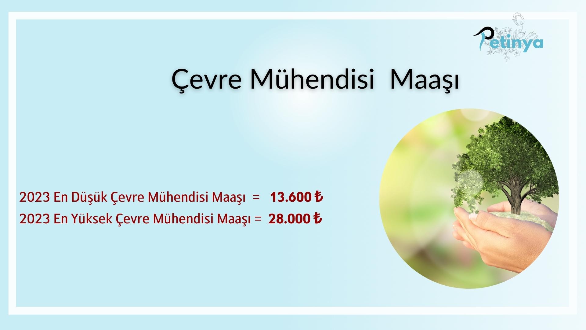 cevre muhendisi maasi