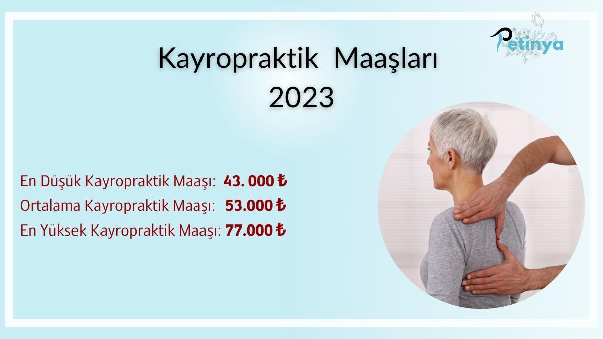 kayropraktik maaslari
