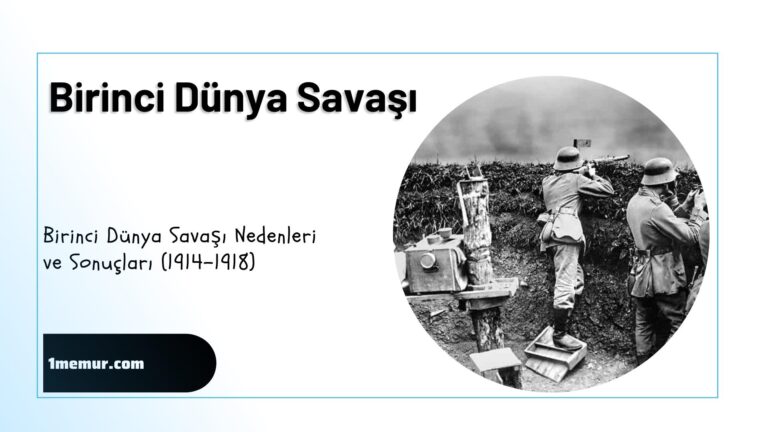 Birinci Dunya Savasi