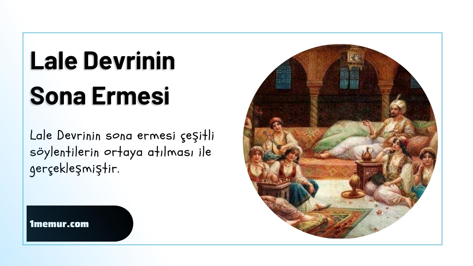 Lale devrinin sona ermesi