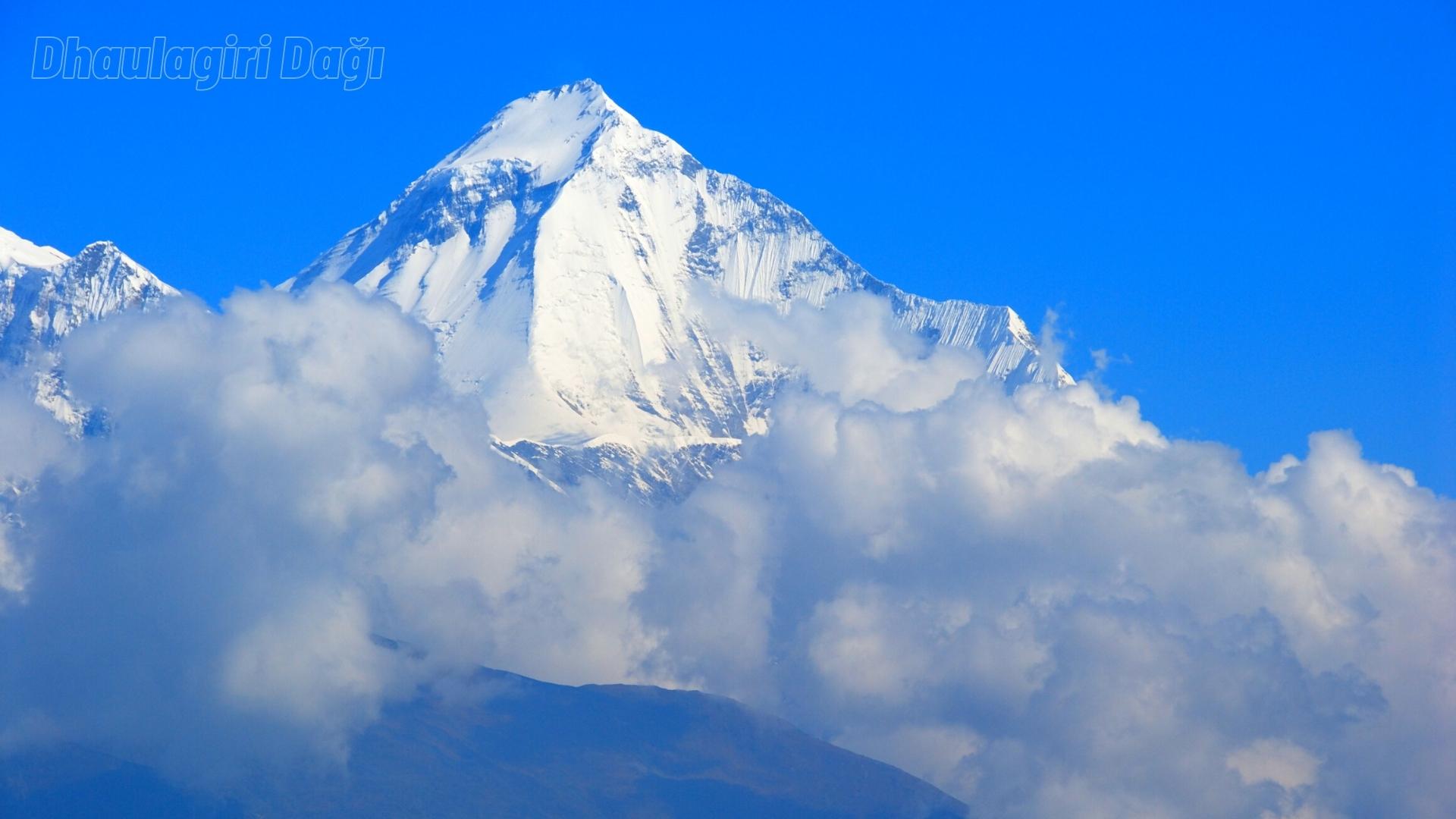 dunyanin en yuksek daglari Dhaulagiri