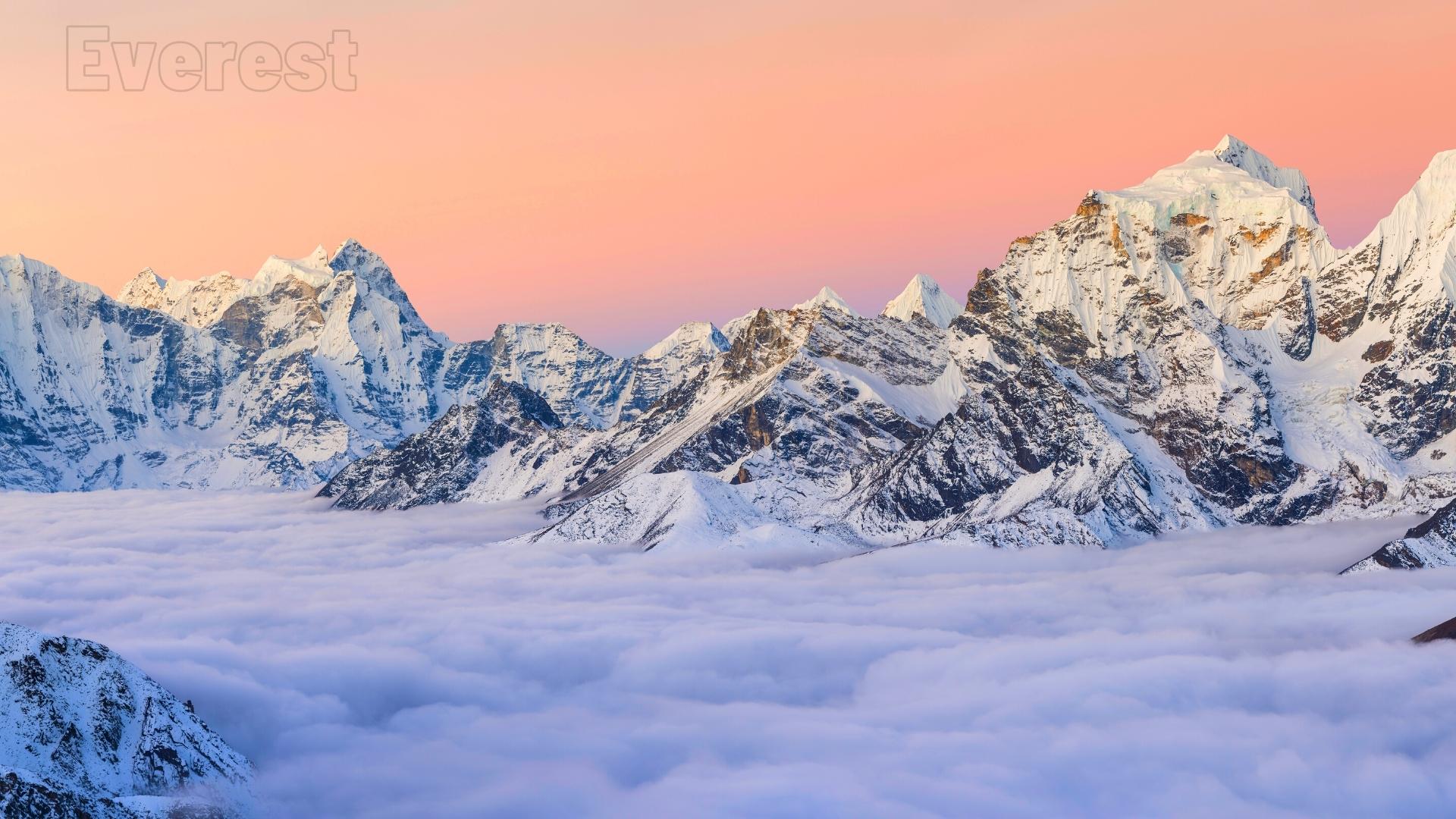 dunyanin en yuksek daglari everest