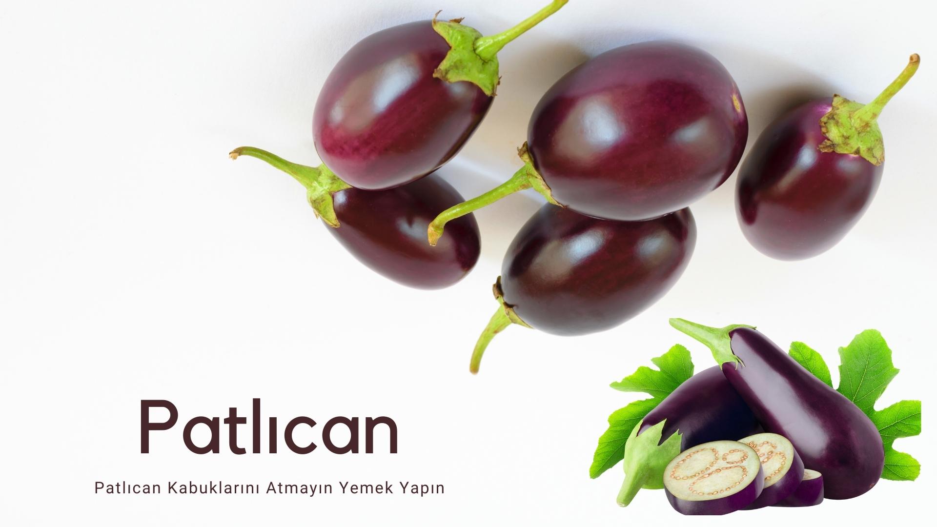 Patlıcan Kabuklarını Atmayın Yemek Yapın