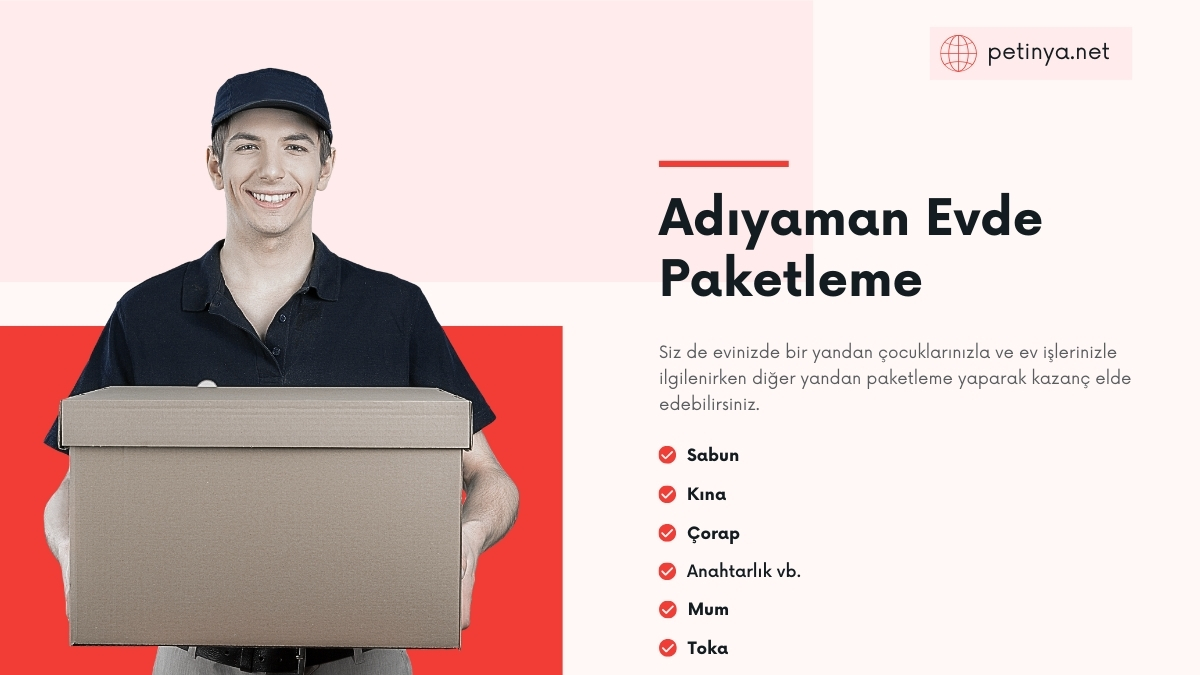Adıyaman Evde Paketleme