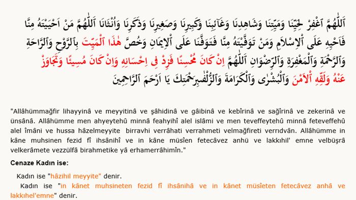 Ölen ve defnedilen mevtanın kabri başında nasıl bir dua edilir