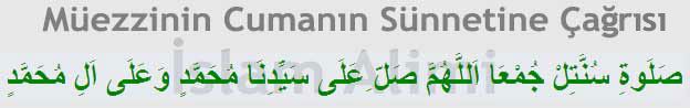 Cuma namazında müezzinin okuması gerekenler nelerdir