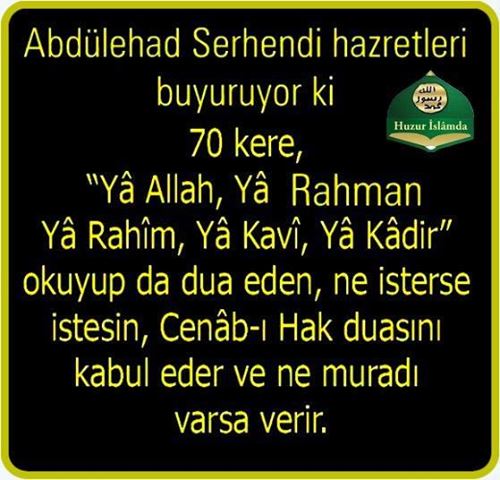 Kabul olan etkili dilek duaları varmıdır?