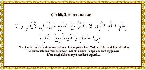 Beladan kurtulmak için 33 kere zikir