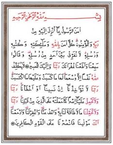 Amenerrasulü ve fazileti