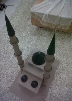 Cami maketi yapmam gerekiyor ama içini de açıp görülmesi lazım