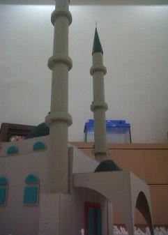 Cami maketi yapmam gerekiyor ama içini de açıp görülmesi lazım