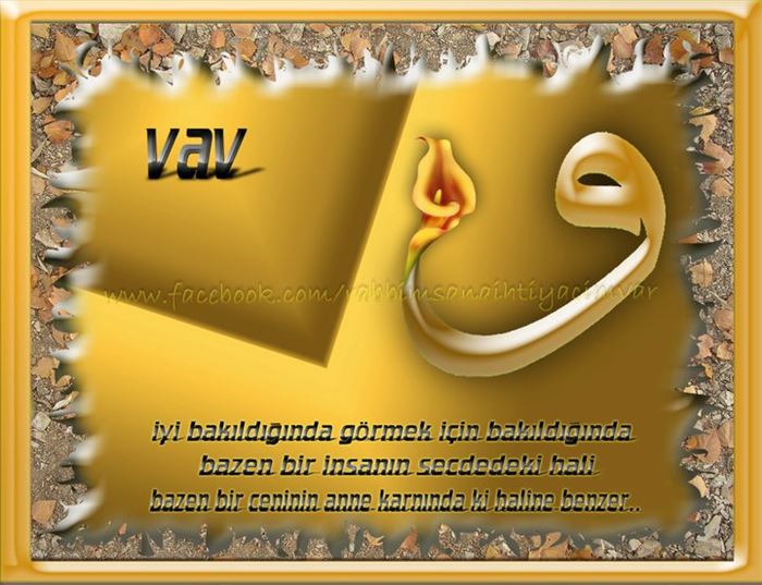 Kuranda geçen vav harfinin anlamı