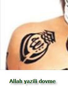 Allah ismini dövme yaptırmak Caizmidir?