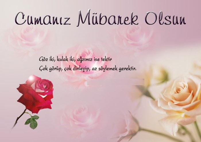 Yeni Cuma Günü Resimli Mesajlar