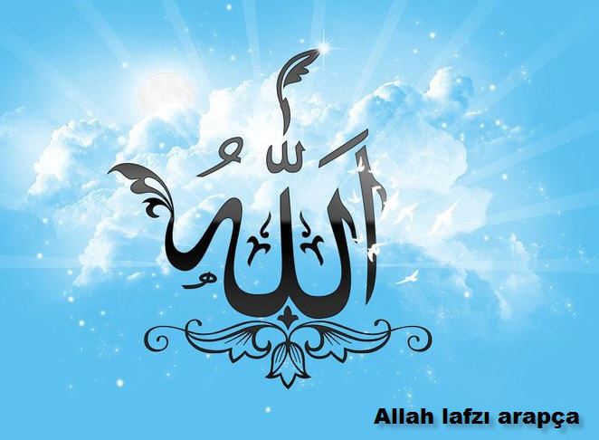 Allah lafzının üstündeki işaret nedir