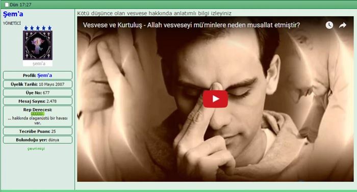 Vesveseye aldırmamak günah mı?