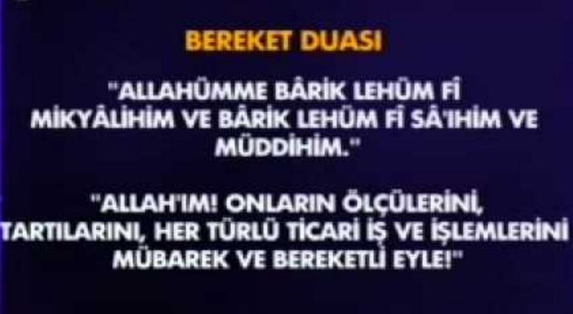 Bereket duası