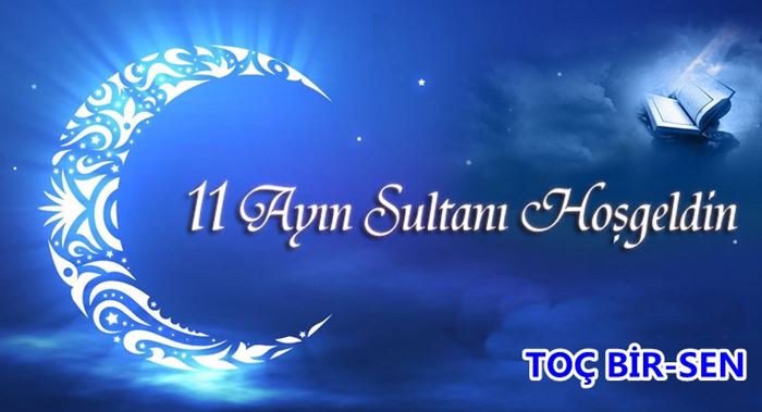 Ramazan ayıyla ilgili bir afiş