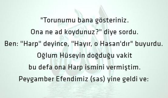 Allahın Sevdiği ve Sevmediği İki İsim