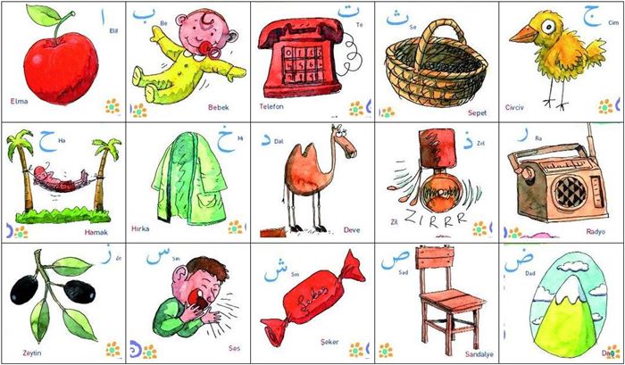 Kur’an harfleri (cocuklar icin)