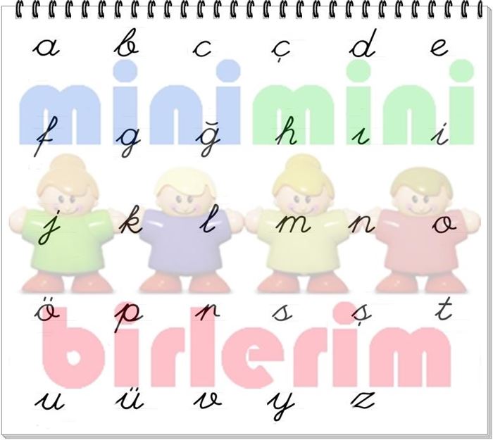 Eğik El Yazısı Küçük Harfler