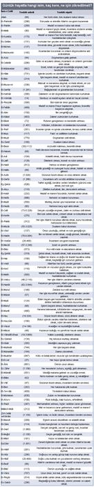 Günlük hayatta hangi isim, kaç kere, ne için zikredilmeli?