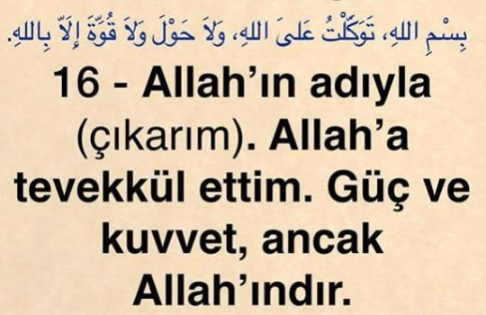 Bu duaları mutlaka okuyun