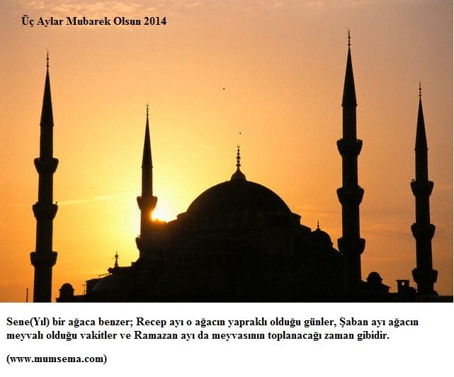 Üç aylar ile ilgili sözler