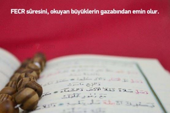 Fecr süresinin fazileti