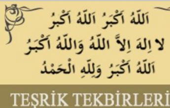 Teşrik tekbiri namazın neresinde getirilir?