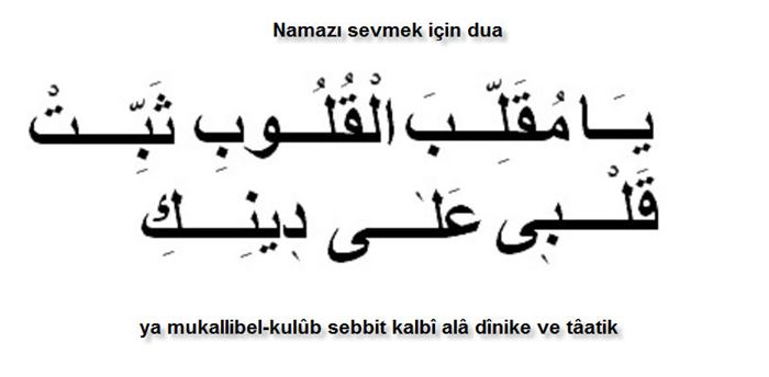 Namazı sevmek için dua