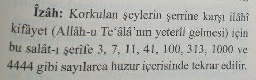 Sıkıntıları Anında Açan Denenmiş Tecrübe Edilmiş Salavat..