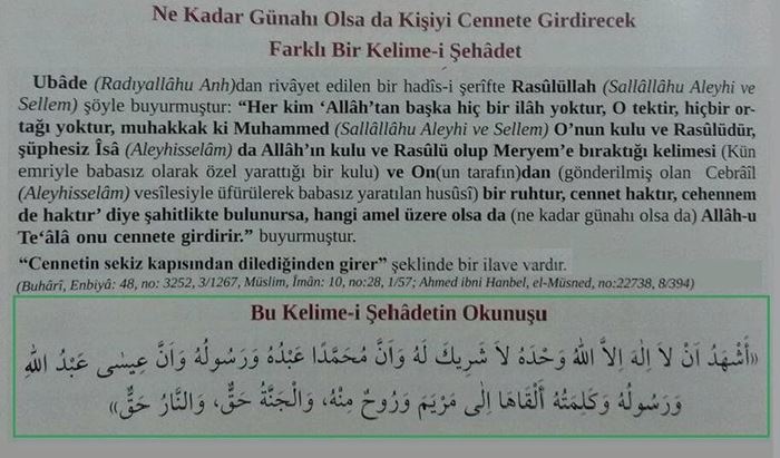 Ne kadar günahı olsa da kişiyi cennete girdirecek