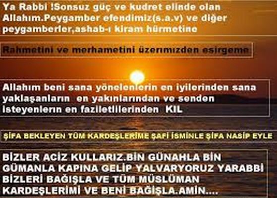 İçten bir dua