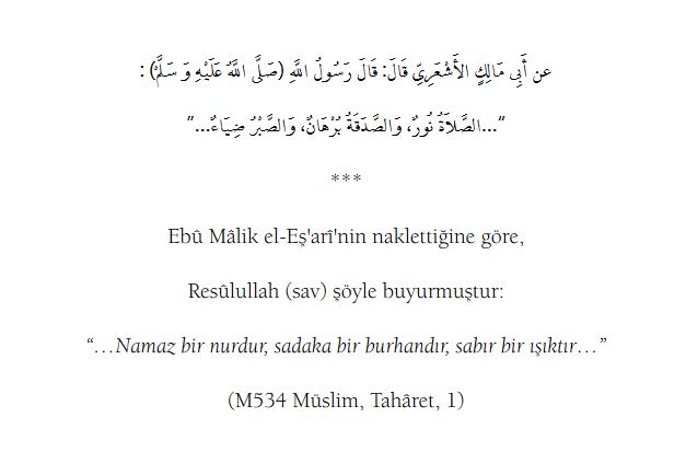 Sabır !! (hadis)