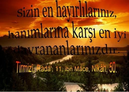 En üstün müslümanlarla ile ilgili hadis-i şerifler