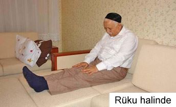 Sandalyede namaz (resimli anlatım)