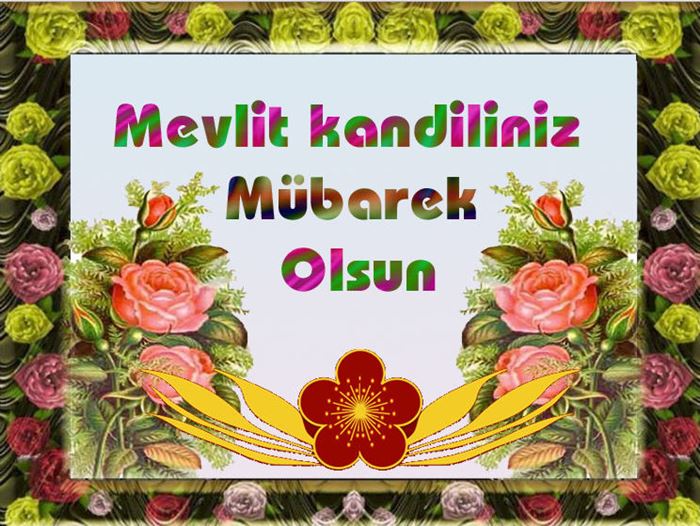 Mevlid kandili resim ve kartlar