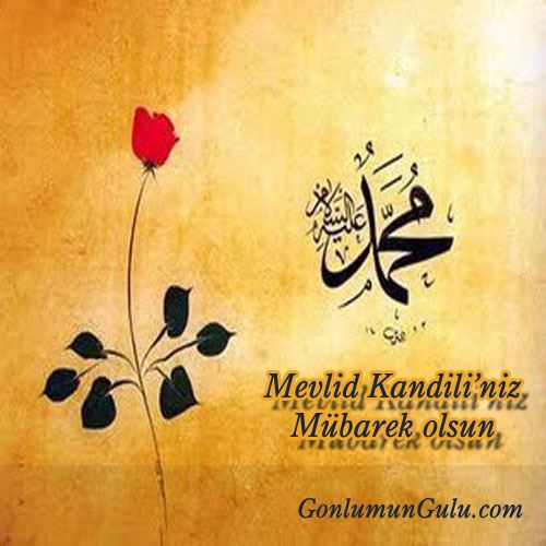 Mevlid kandili resim ve kartlar