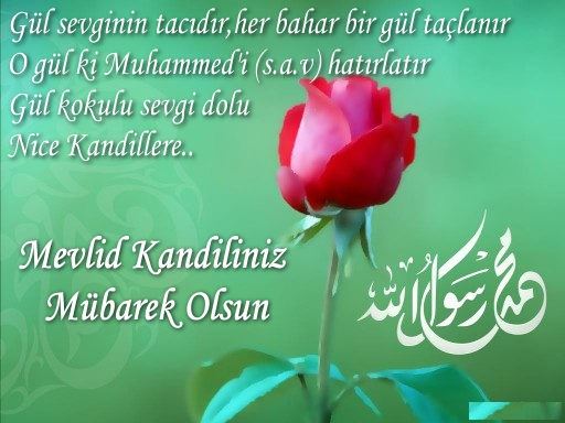 Mevlid kandili resim ve kartlar