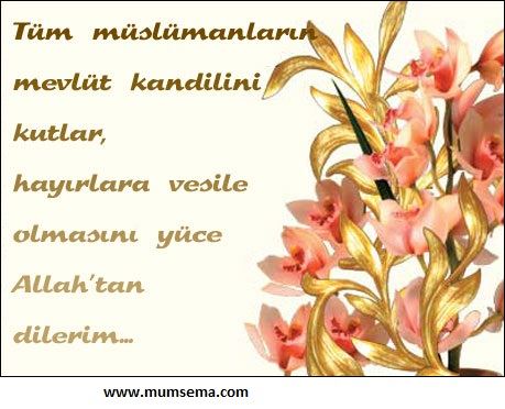 Mevlid kandili resim ve kartlar