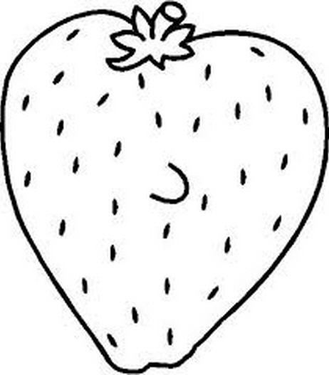 Çocuklara Resimler: Meyveler – Boyama