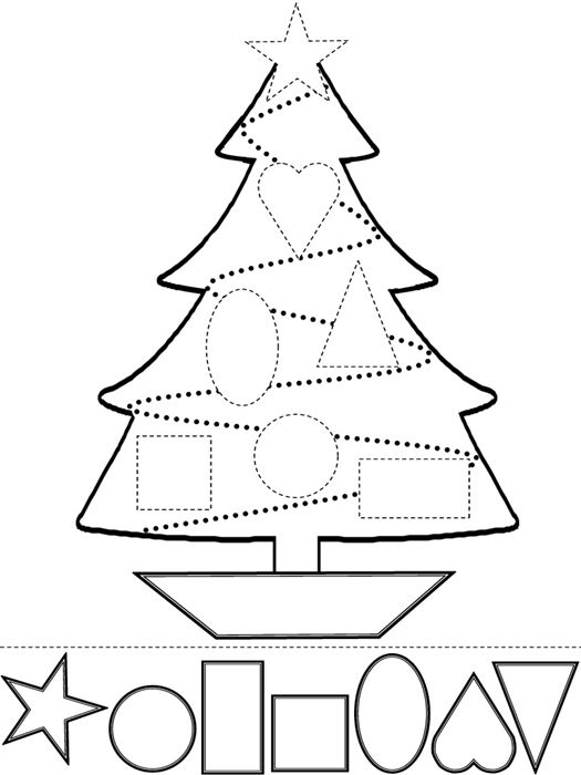 Çocuklar için Geometrik sekiller çalısma sayfaları