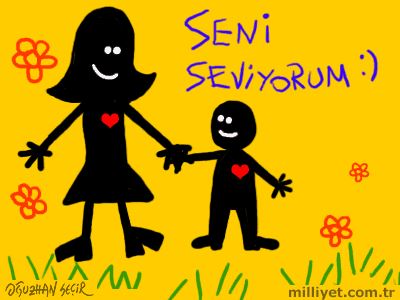 Annesi olmayanlara anneler günü mesajı