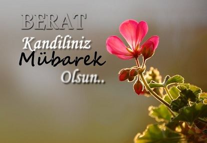 Resimli Berat Kandili Mesajları